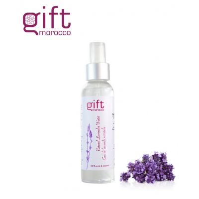 Natural Toner Pure Moroccan Lavender Water for Face and Hair Care - Best Value - ISO9001:2015 - Gift Morocco