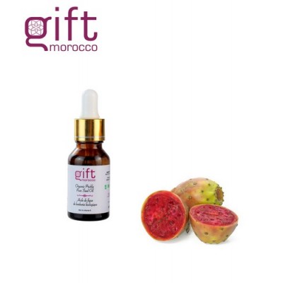 Facial Serum Organic Prickly Pear Seed Oil (Cactus Oil) - Cold Pressed, Pure & Extra Virgin