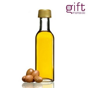 Culinary Organic Morocco Argan Oil - Extra Virgin Cooking Oil with Roasted Seeds - Marasca Transparent Bottle