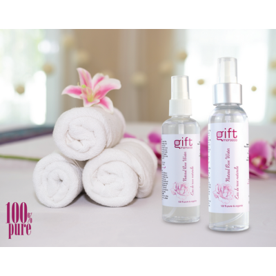 100% Pure & Organic Rose Water for Skin - Certified ECOCERT and USDA