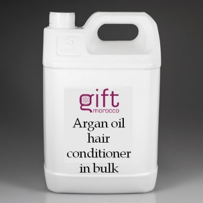 Natural Moroccan Argan Oil Hair Conditioner in Bulk - Paraben, Silicone & Sulfate Free